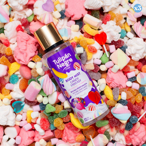 Pack 3x: Body Mist Candy Fantasy 250 ml - Tulipan Negro - 1