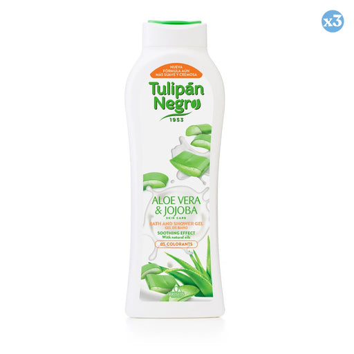 Pack 3x: Gel de Baño Aloe Vera 650 ml - Tulipan Negro - 1