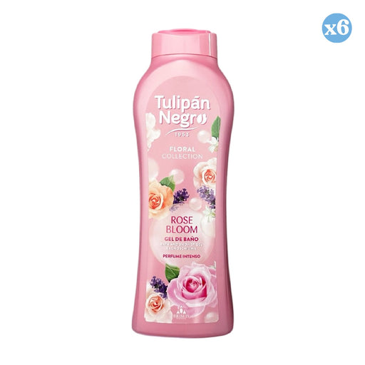 Pack 6x: Gel de Baño y Ducha Intense 550ml - Tulipan Negro - 1