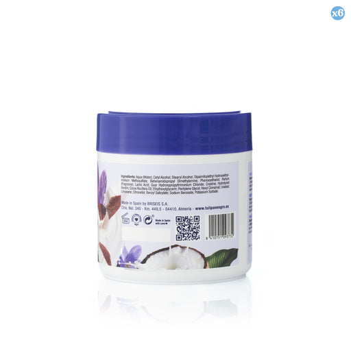 Pack 6x: Mascarilla Capilar Suave y Liso 400ml - Tulipan Negro - 2