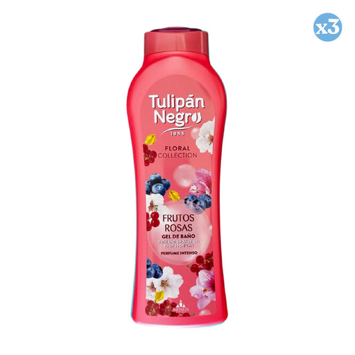 Pack 3x: Gel de Baño y Ducha Intense 550ml - Tulipan Negro - 1