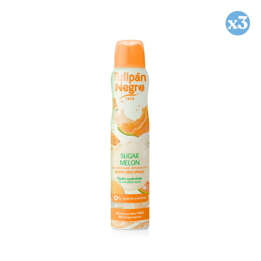 Pack 3x: Deo Spray Sugar Melon - Tulipan Negro - 1