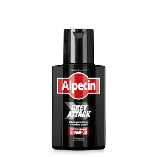 Champú Anticaída Grey Attack 200ml - Alpecin - 1