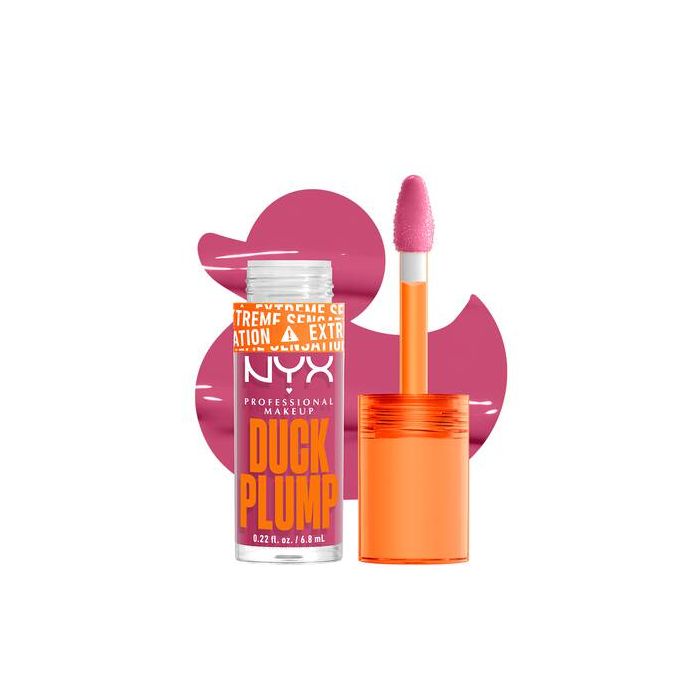 Brillo de Labios Voluminizador Duck Plump Gloss  - Nyx : Pink me Pink - 1