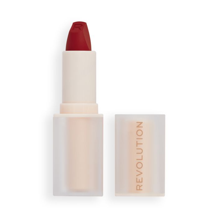 Barra de labios satinada Lip Allure - Make Up Revolution : CEO Brick Red - 1