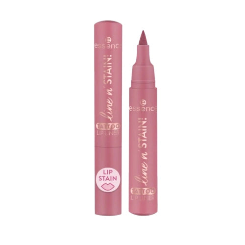 Perfilador de Labios Line in Stain Tattoo Lip Liner  - Essence : 01: Everyone&amp;#039;s Nude-Pink - 1