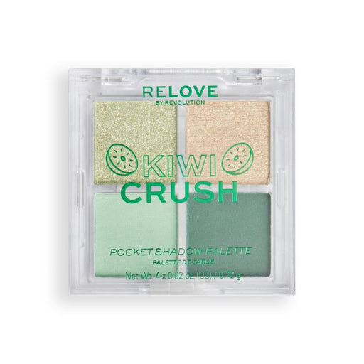 Paleta de Sombras Tamaño Bolsillo - Revolution Relove : Kiwi Crush - 1
