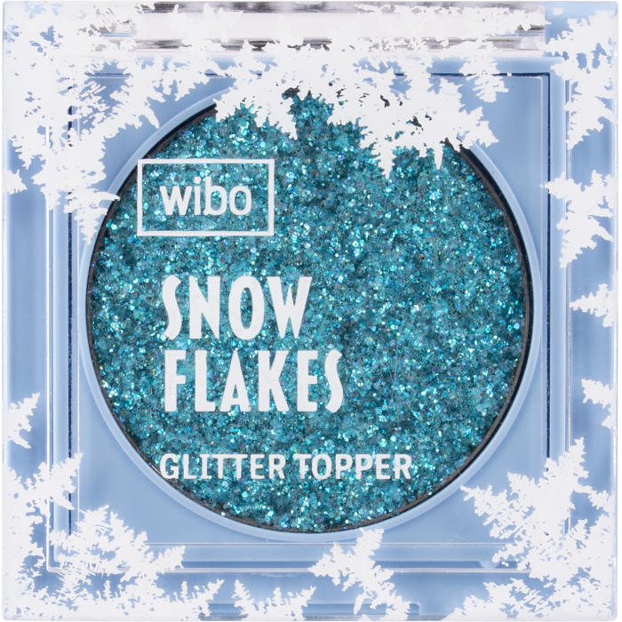 Sombra de Ojos Snowflakes Glitter Topper - Wibo : 01: Arctic Sky - 1