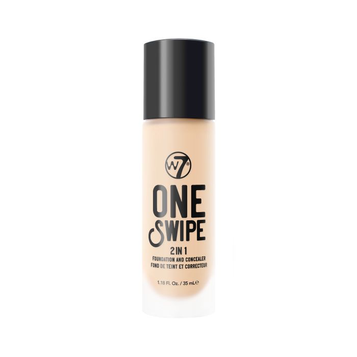 Base Maquillaje y Corrector 2en1 One Swipe 35 ml - W7 : Buff - 1