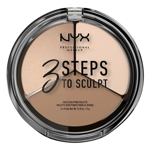 Paleta Contorno de Rostro Steps to Sculpt - Nyx - 1