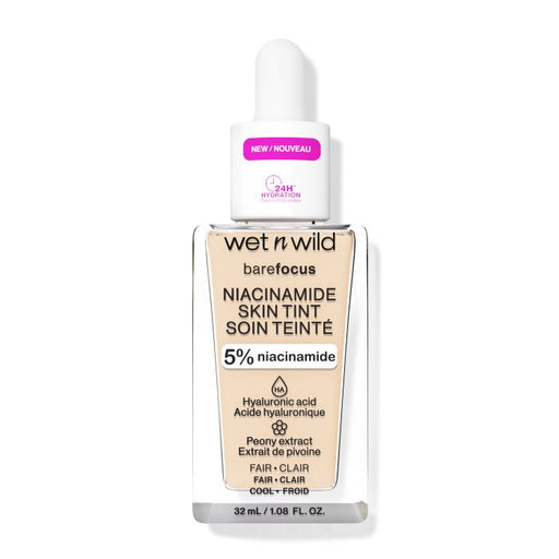 Base de Maquillaje Bare Focus Niacinamide Skin Tint - Wet N Wild : Fair - 1