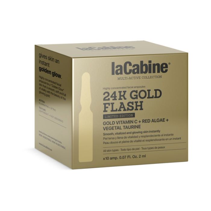 24k Gold Flash Ampolla Efecto Tensor Inmediato - La Cabine : 20ml - 1