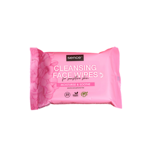 Sensitive Skin Toallitas Limpiadoras Faciales - Sence Beauty - 1