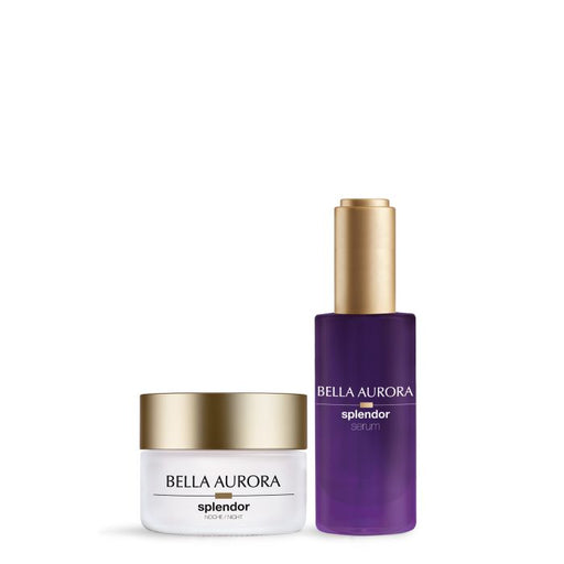 Pack Splendor Sérum Iluminador Nocturno + Crema de Noche - Bella Aurora - 2