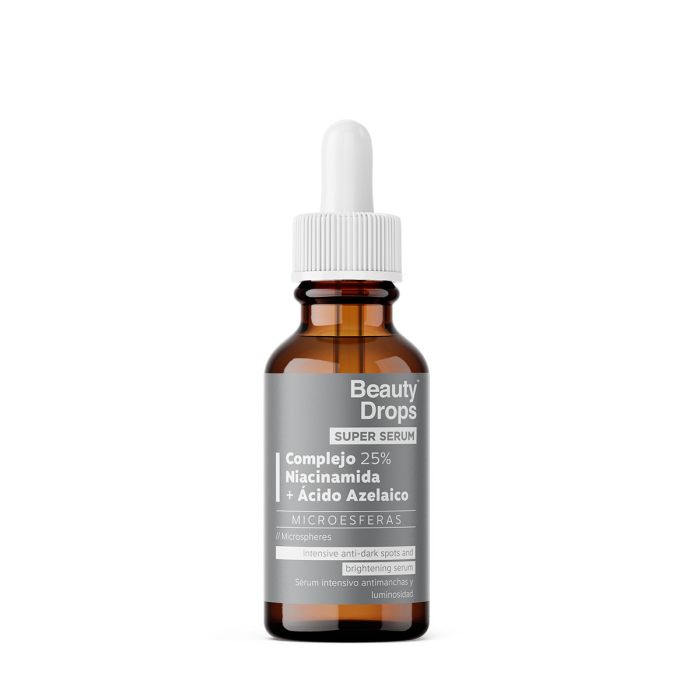 Super Sérum Intensivo Antimanchas y Luminosidad Niacinamida + ácido Azelaico 30 ml - Beauty Drops - 1