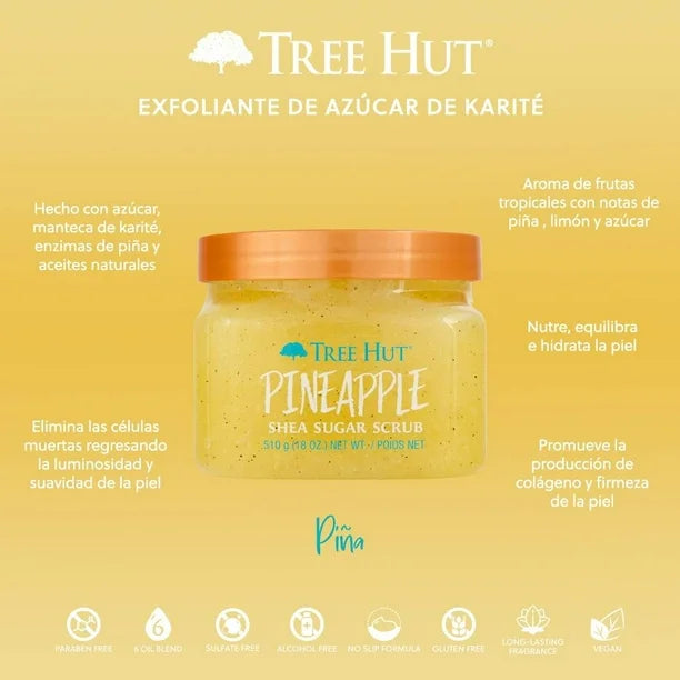 Exfoliante Corporal de Piña 510gr - Tree Hut - 2