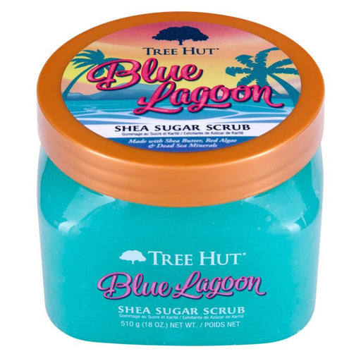Shea Sugar Scrub Blue Lagoon Exfoliante Corporal 510 gr - Tree Hut - 1