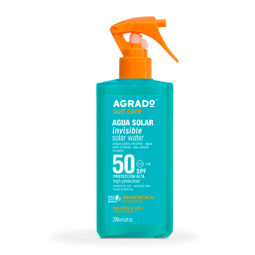 Agua Solar Invisible Spf 50 200 ml - Agrado - 1