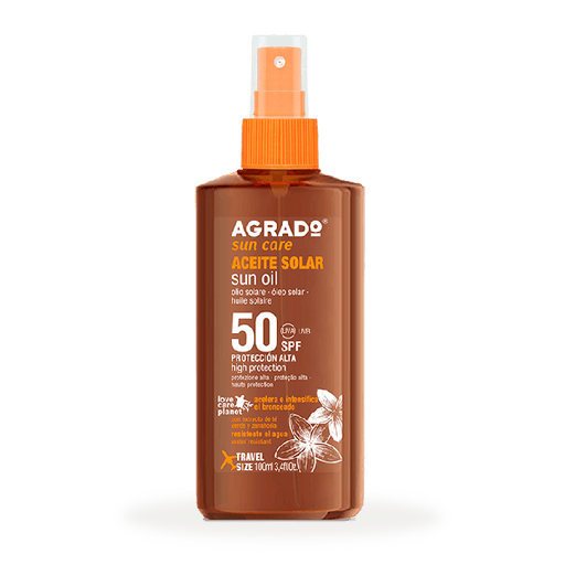 Aceite Solar Spf50 100 ml - Agrado - 1