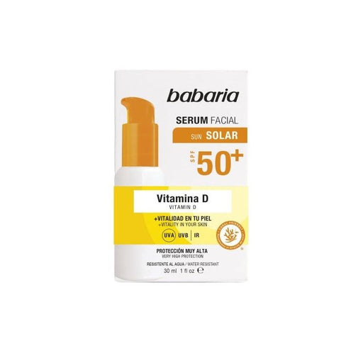 Serum Solar Facial Vitamina D SPF50+ 30ml - Babaria - 1