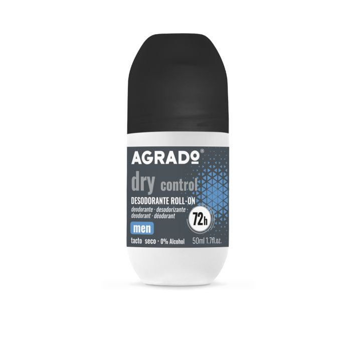 Desodorante Antitranspirante Roll-on Dry Control Men 50 ml - Agrado - 1