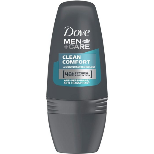 Men + Care Clean Confort Desodorante Roll-on Antitranspirante 50 ml - Dove - 1