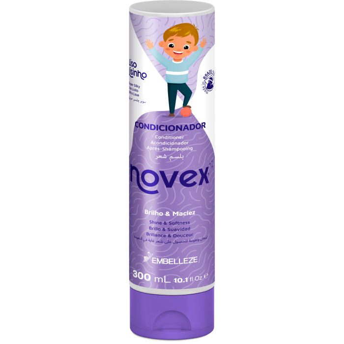 Acondicionador Liso Lisito Brillo & Suavidad 300ml - Novex - 1