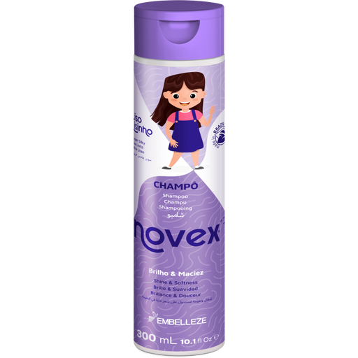 Champú Liso Lisito Brillo & Suavidad 300ml - Novex - 1