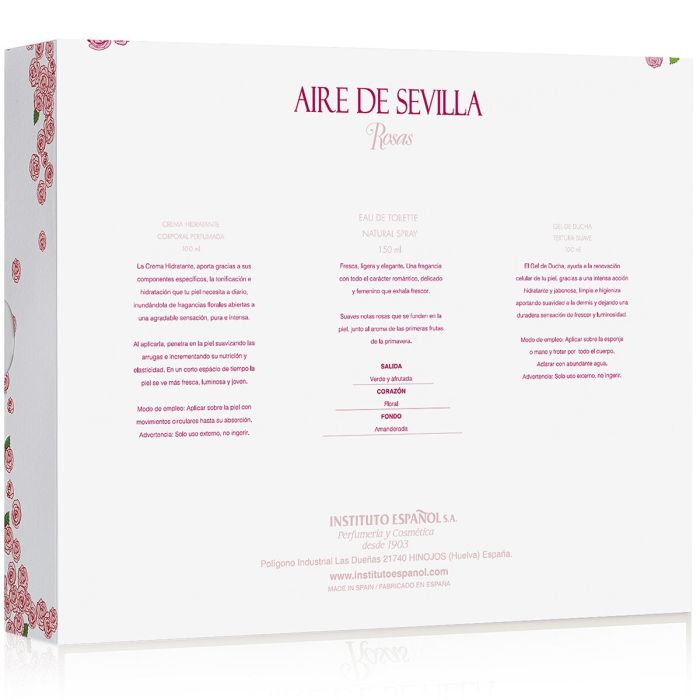 Eau de Toilette Rosas Estuche de Regalo - Aire de Sevilla - 2