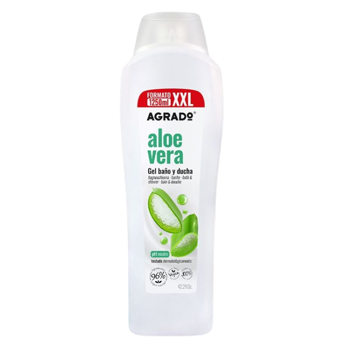Gel de Baño y Ducha Xxl Aloe Vera 1250 ml - Agrado - 1
