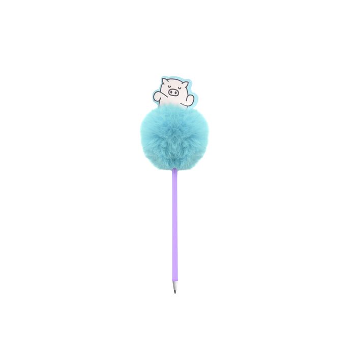 Bolígrafo Pompón - Mostropi : Azul - 1