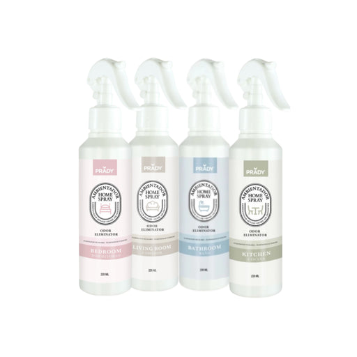 Ambientador Home Spray Eliminador de Olores – 220ml - Prady - 1