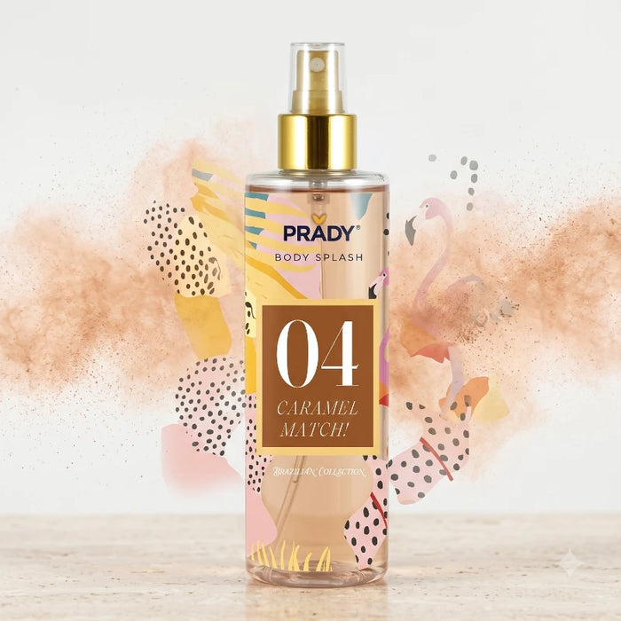 Body Splash Caramel Match - 250ml - Prady - 1