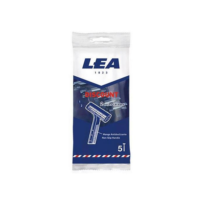 Discount Cuchillas Desechables 2 Hojas 5un - Lea - 1