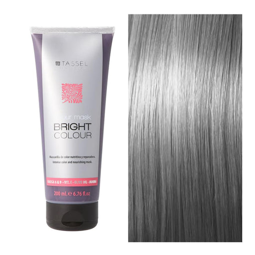 Bright Colour Mascarilla Capilar Color Gris 1un - Tassel - 1