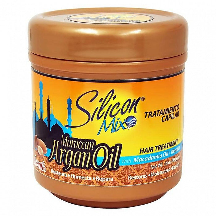 Tratamiento Capilar Aceite de Argán de Marruecos - Silicon Mix - 1