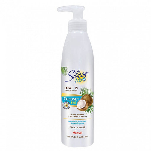 Leave In Acondicionador sin Aclarado Aceite de Coco - 251ml - Silicon Mix - 1