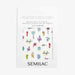 Stickers al agua para uñas - Flowers - Semilac - 1
