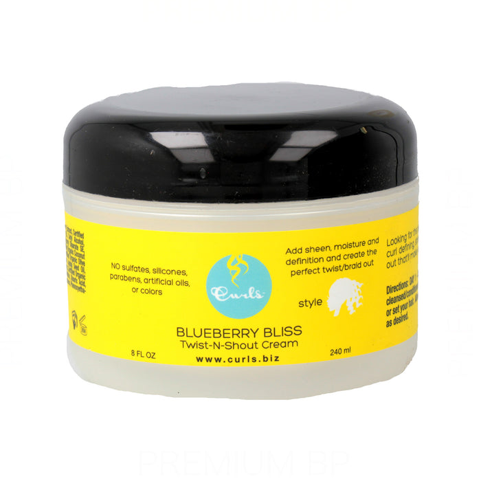 Curls Blueberry Bliss Twist N Shout Cream 240ml - Curls - 1