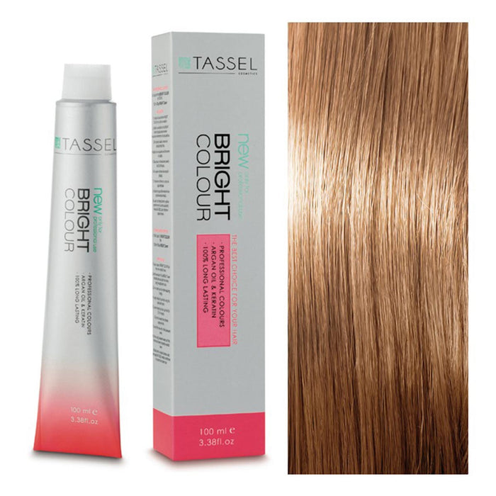 Tinte con Aceite de Argán y Queratina 100 ml - Tassel : 8.32 Rubio claro beige - 1