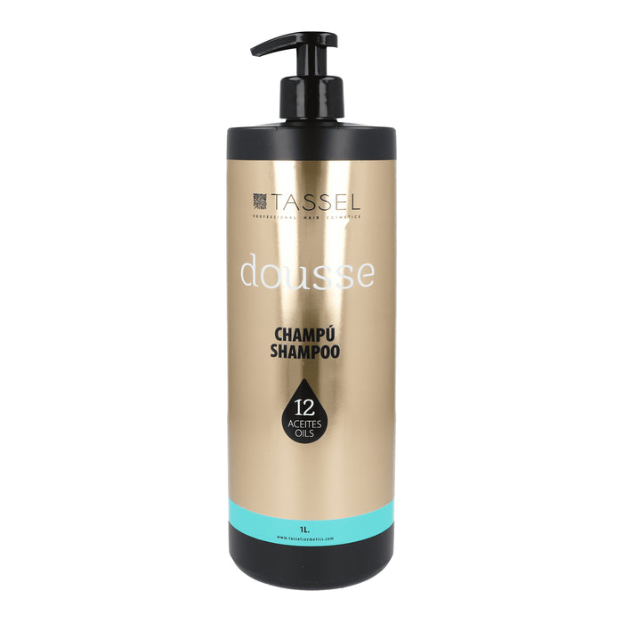 Champú Dousse con 12 Aceites Esenciales 1000ml - Tassel - 1