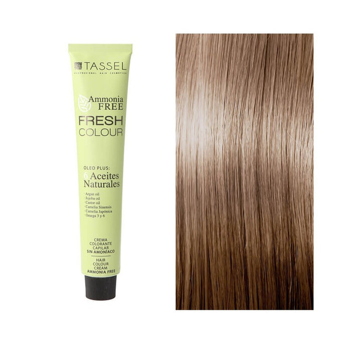 Tinte Fresh Colour sin Amoniaco 100ml - Tassel : 8 Rubio Claro - 1