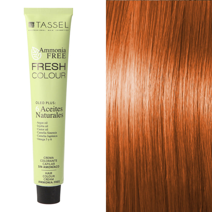 Tinte Fresh Colour sin Amoniaco 100ml - Tassel : 9.4 Rubio muy claro cobre - 1
