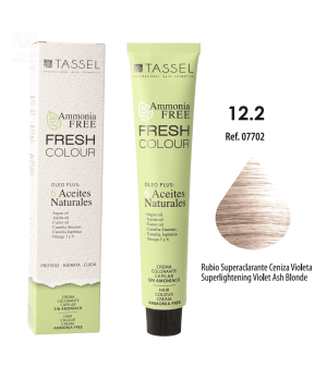 Tinte Fresh Colour sin Amoniaco 100ml - Tassel : 12.2 Super aclarante rubio ceniza violeta - 1