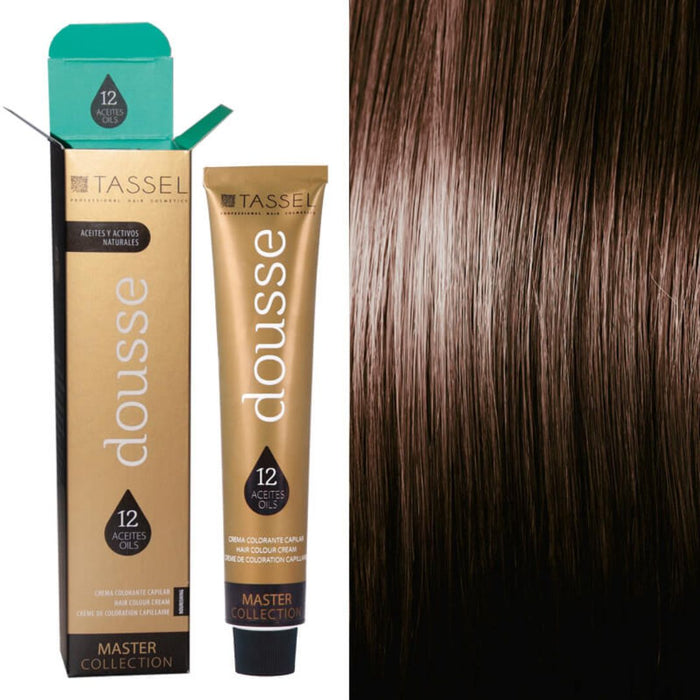 Tinte Tassel Dousse 100ml - Tassel : 6.80 - RUBIO OSCURO CHOCOLATE - 1