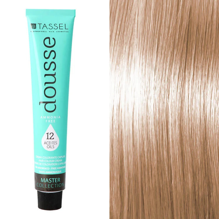 Tinte Dousse Sin Amoniaco - 29 Tonos Diferentes - 100 ml - Tassel - Tassel : 11.2S - RUBIO SUPERACLAR IRISADO - 1