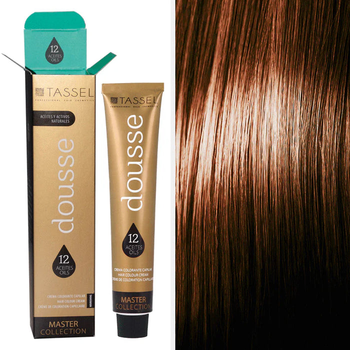 Tinte Tassel Dousse 100ml - Tassel : 8.84 - RUBIO CLARO MARRON COBRE - 1