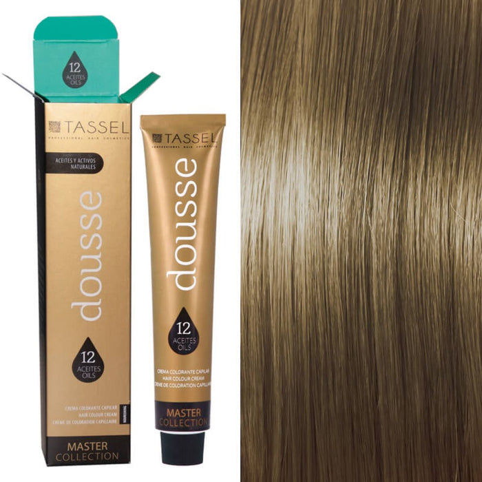 Tinte Tassel Dousse 100ml - Tassel : 7.11 - RUBIO MEDIO CENIZA INTENSO - 1