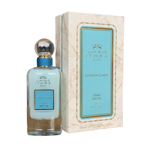 Ard  Spray Cotton Candy 100ml -ithra Dubai Musk Collection - Ard Al Zaafaran - 1