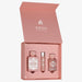 Gift Set Badee al Oud Noble Blush 3pcs Edp100ml Edp12ml Fhm50 - Lattafa - 1